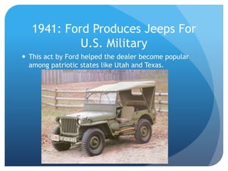 Ford's Most Monumental Moments PPTX