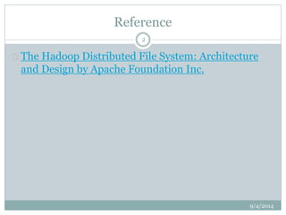 Hdfs | PPT