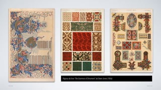 AVANÇAR
Páginas do livro “The Grammar of Ornament”, de Owen Jones (1856)
VOLTAR
 