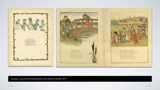 AVANÇAR
Ilustrações e layout de Kate Greenaway para o livro Under the Window, 1879
VOLTAR
 