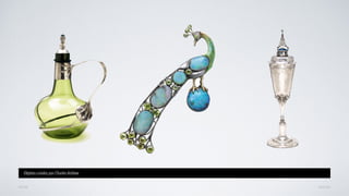 AVANÇARVOLTAR
Objetos criados por Charles Ashbee
 