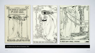 AVANÇARVOLTAR
Jessie Marion King,The defense of Guenevere, 1904
 