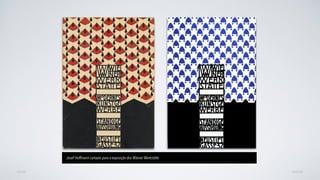 AVANÇARVOLTAR
Josef Hoffmann cartazes para a exposição dos Wiener Werkstätte
 