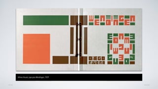 AVANÇARVOLTAR
Vilmos Huszár, capa para Wendingen, 1929
 