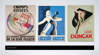 AVANÇARVOLTAR
Posters de Paul Colin
 