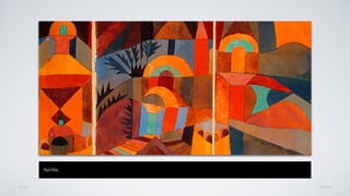 AVANÇARVOLTAR
Paul Klee,
 