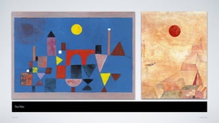 AVANÇARVOLTAR
Paul Klee,
 