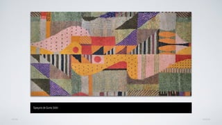 AVANÇARVOLTAR
Tapeçaria de Gunta Stölzi
 