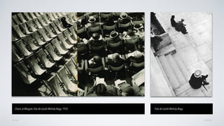 AVANÇARVOLTAR
Chairs at Margate, foto de László Moholy-Nagy, 1935 Foto de László Moholy-Nagy
 