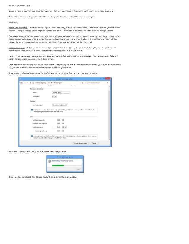 Hdg Guide Storage Spaces And Pools In Windows 8 Help Desk Geek