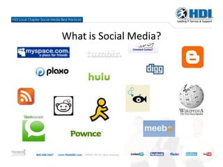 What is Social Media?
 
