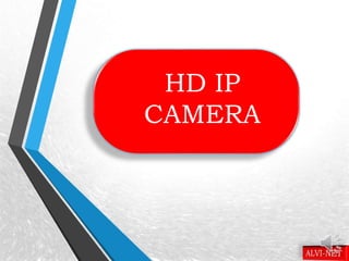 HD IP
CAMERA
 
