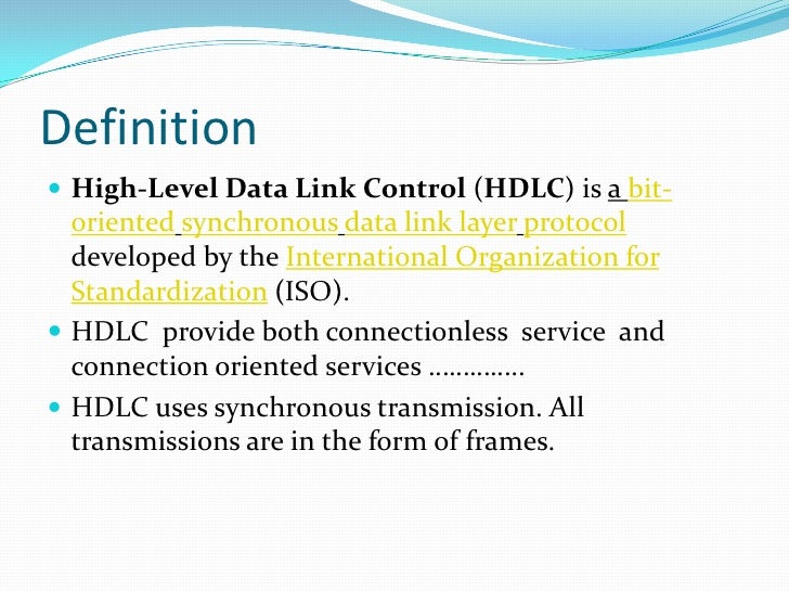 hdlc