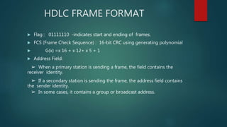 Hdlc | PPTX