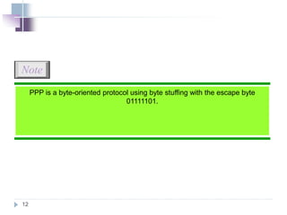 High level data link control and point to point protocol.pptx