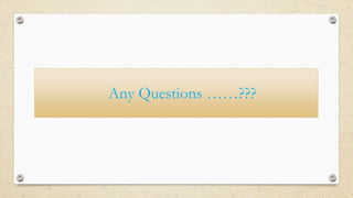 Any Questions ……???
 