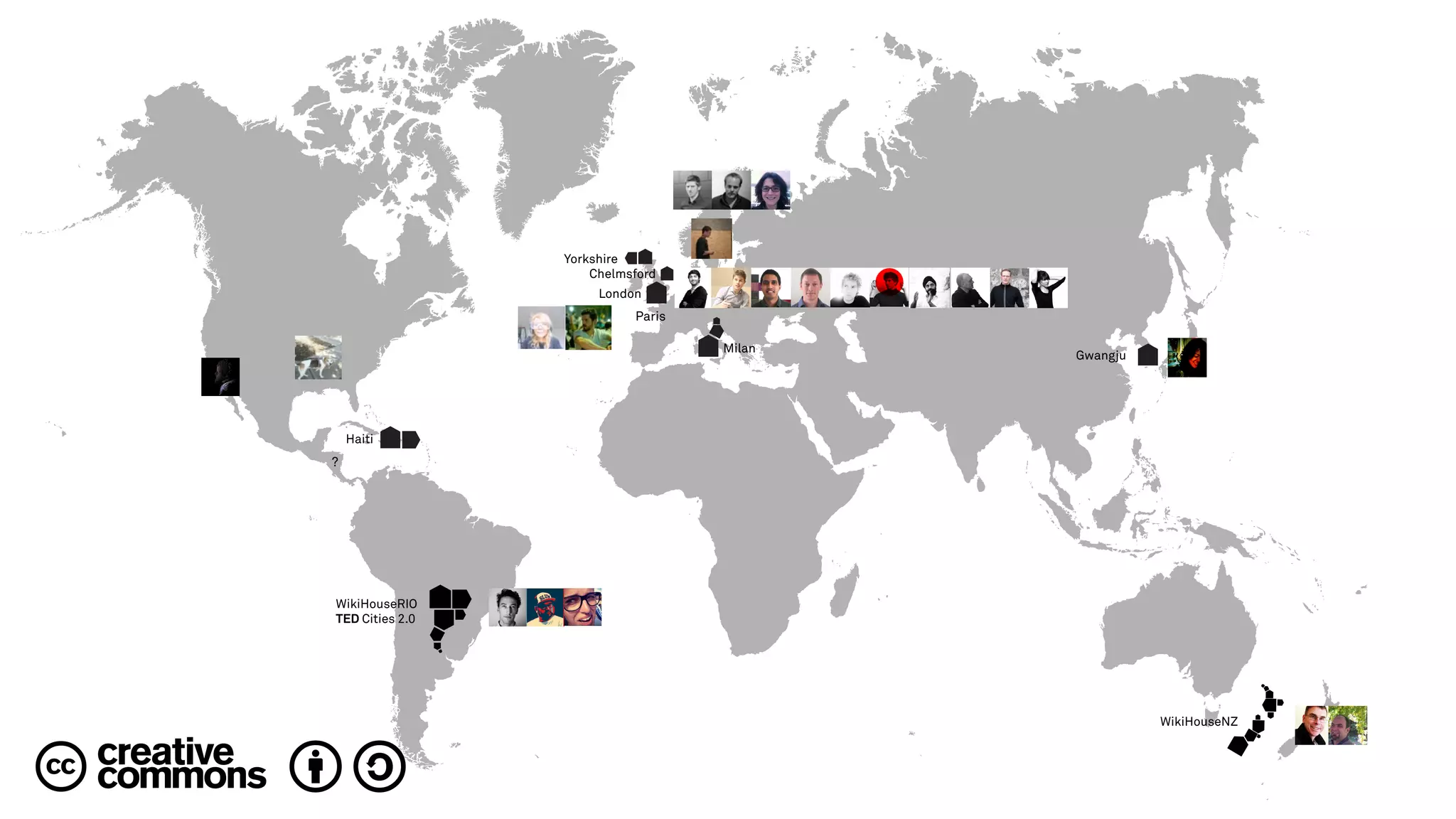 London
Gwangju
Chelmsford
Yorkshire
Milan
Haiti
WikiHouseNZ
WikiHouseRIO
TED Cities 2.0
?
Paris
 