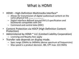 Spectrum Hdcp Hdmi | PPTX