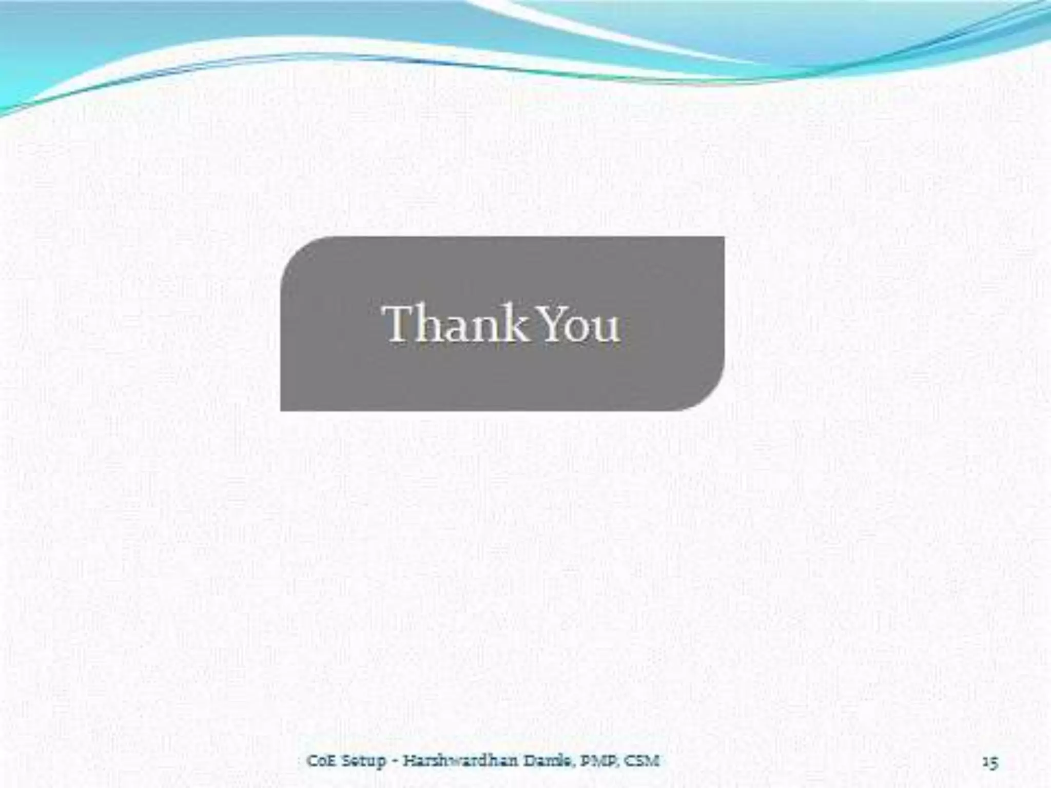 Harshwardhan Damle - Building Microsoft CoE