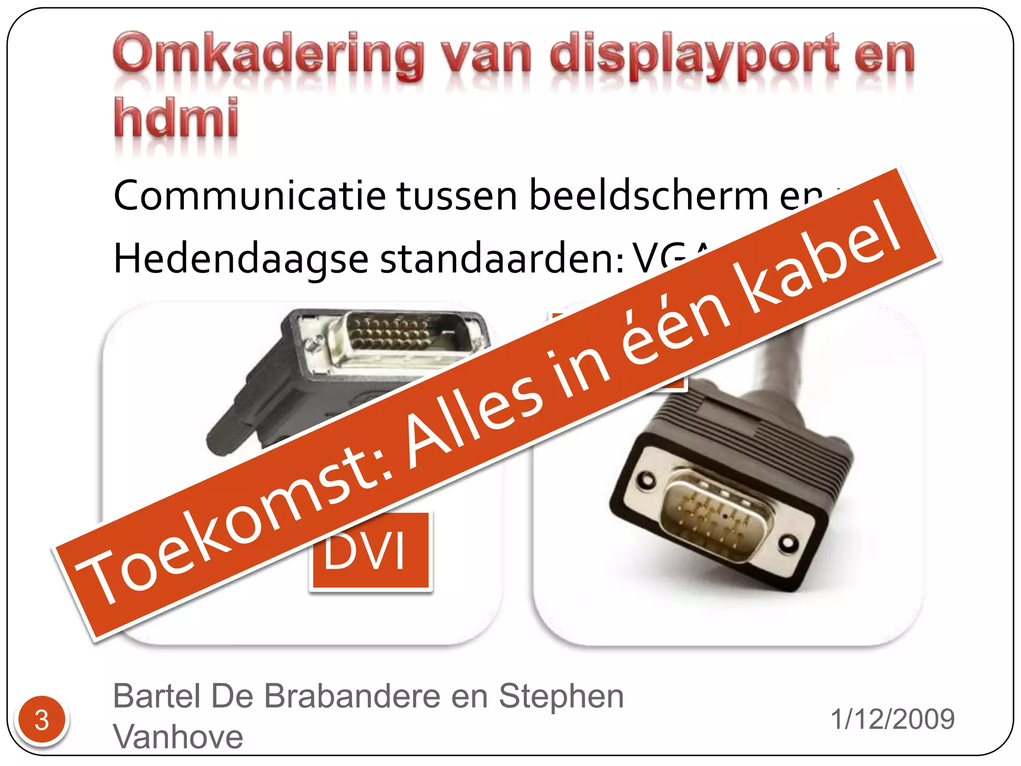 Hdmi versus displayport ppt