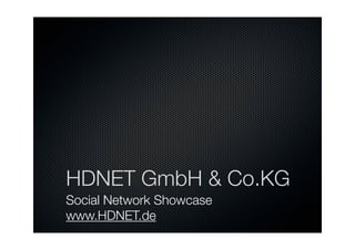 HDNET Social Network CeBIT 2009