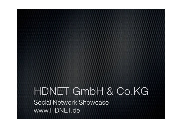 HDNET Social Network CeBIT 2009