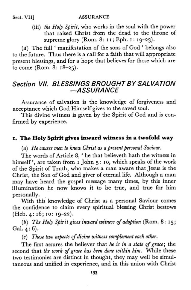The Salvation Army Hand Book of Doctrine