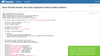 Page 34 © Hortonworks Inc. 2011 – 2015. All Rights Reserved
How are violations impacted by fog?
 