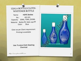 HDPE/LDPE Bottles