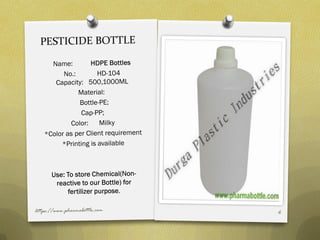 HDPE/LDPE Bottles