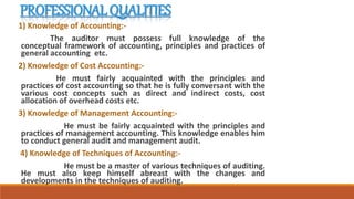 Auditng and Features of Audit | PPTX