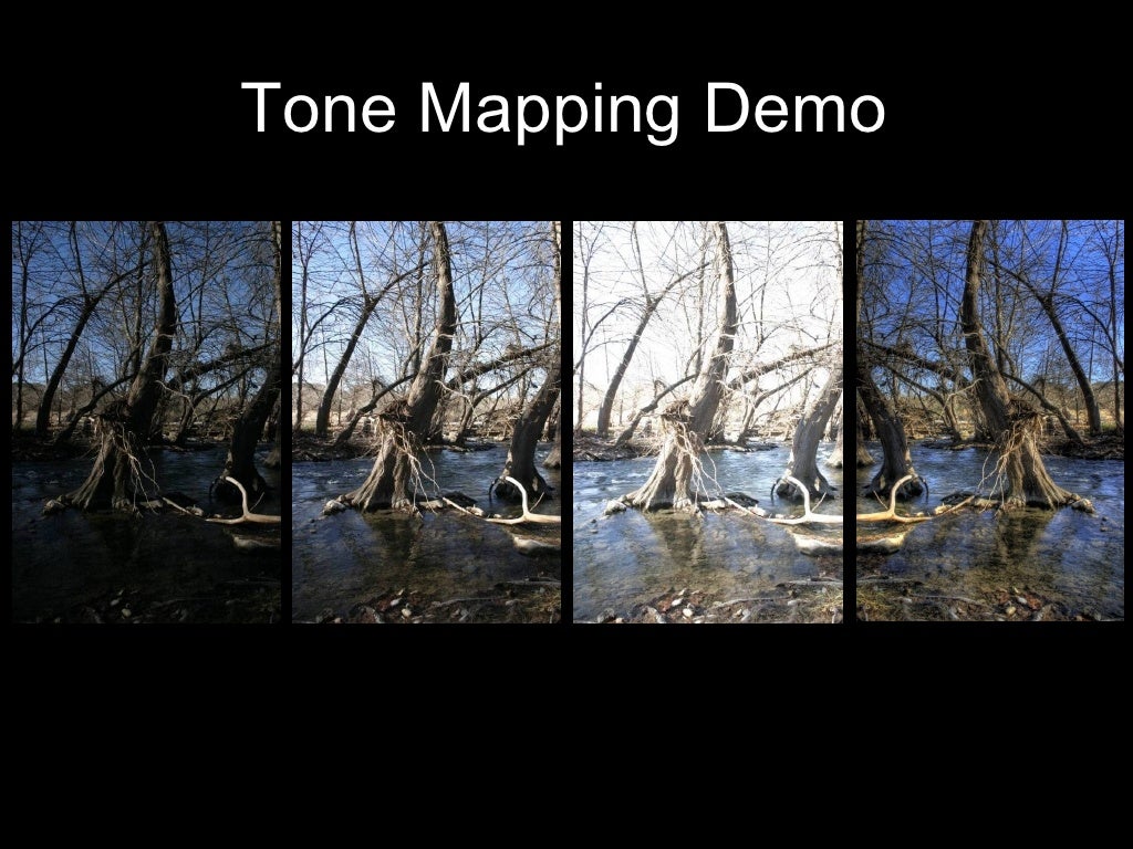 Tone Mapping Demo