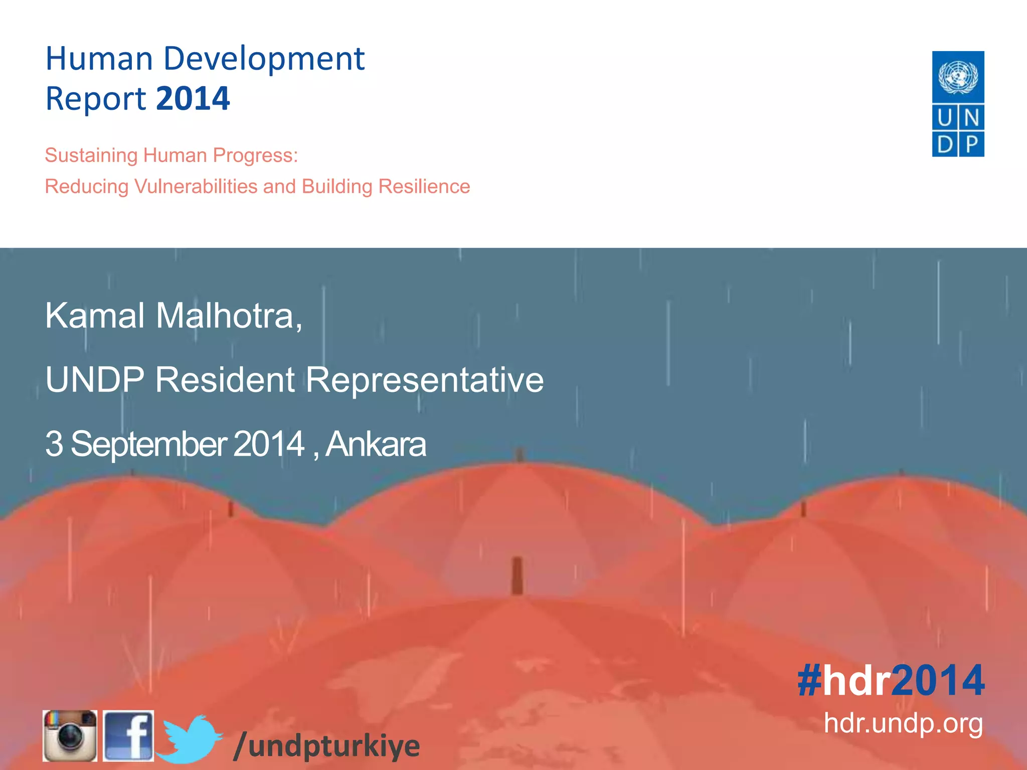 Human Development Report 2014 Ppt