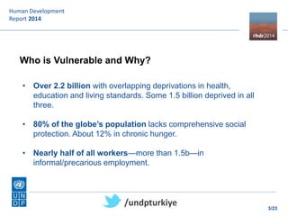 Human Development Report 2014 Ppt