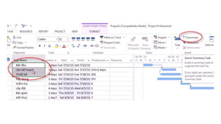 MS Project 2013 - Quick guide | PPTX