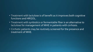 Hepatic Encephalopathy