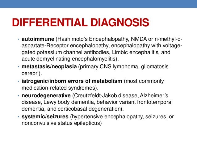 Hashimoto Encephalopathy