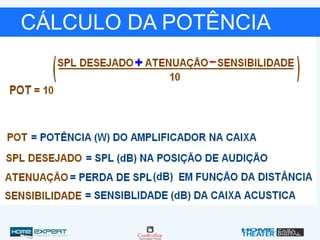 CÁLCULO DA POTÊNCIA
 