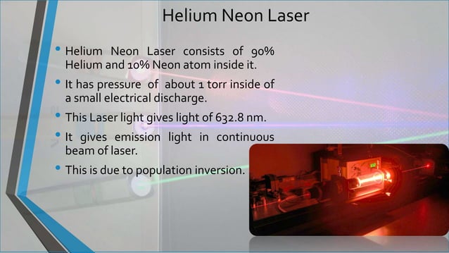 Helium Neon Laser | PPT