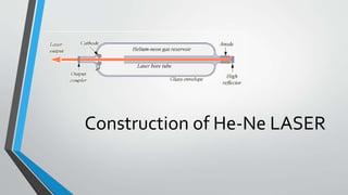 Helium Neon Laser | PPTX