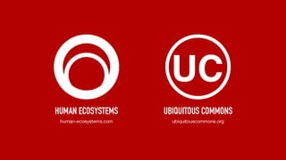 Human Ecosystems and the Ubiquitous Commons at the STARTS program meeting