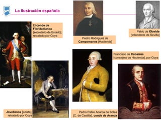La Ilustración española El  conde de Floridablanca  [secretario de Estado], retratado por Goya Pedro Pablo Abarca de Bolea...