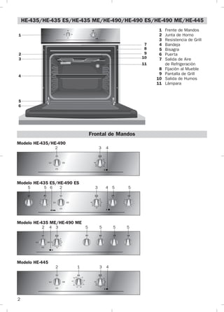 Horno Teka HE 435 ME