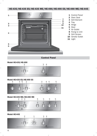 Horno Teka HE 435 ME