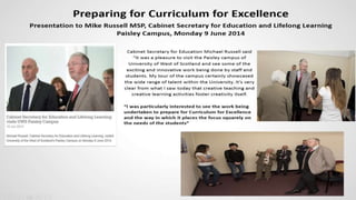 Learning in Partnership: Preparing for Curriculum for Excellence