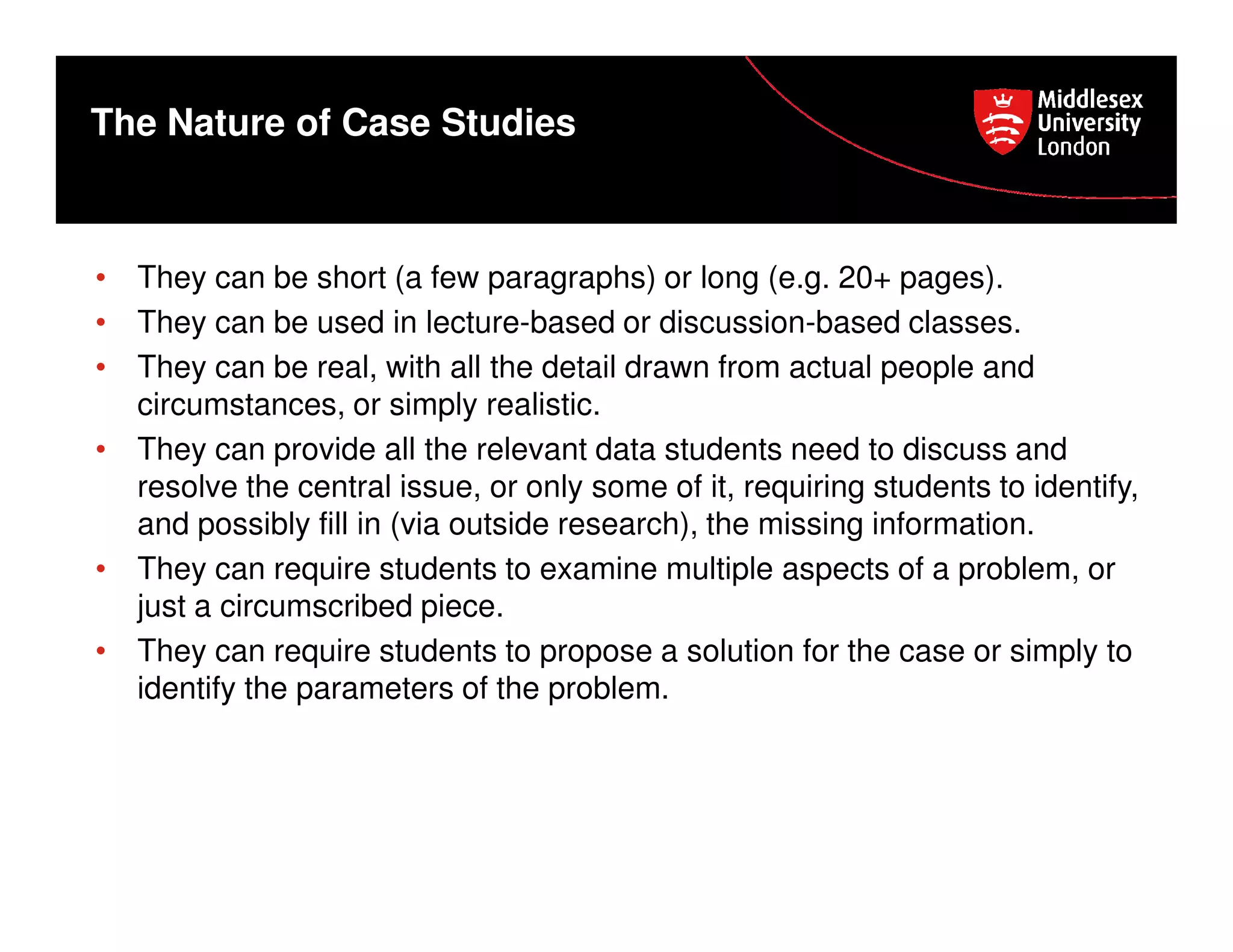 Critical thinking in action. The case study approach - Angus Nurse | PDF