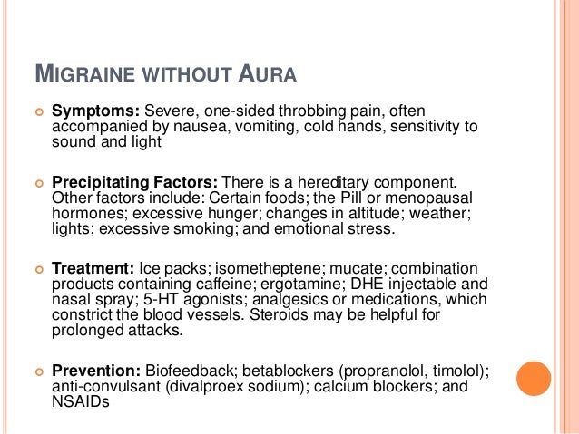 Inderal For Migraines