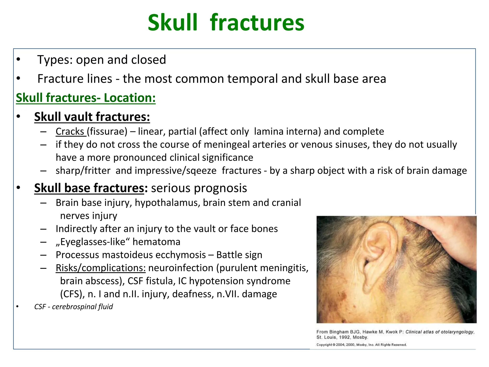 Head-and-spinal-cord-injury open and closed focal and diffuse primary ...