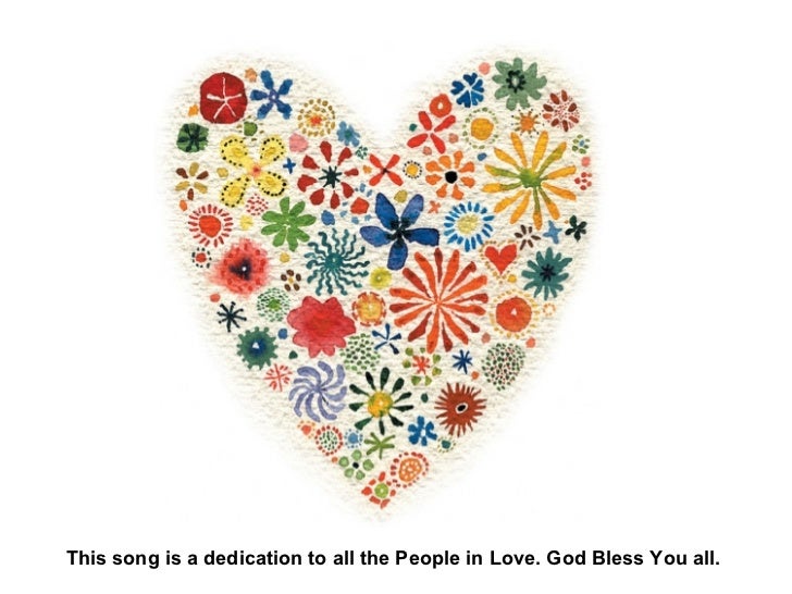 This song is a dedication