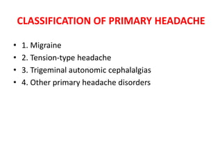 Headache | PPTX